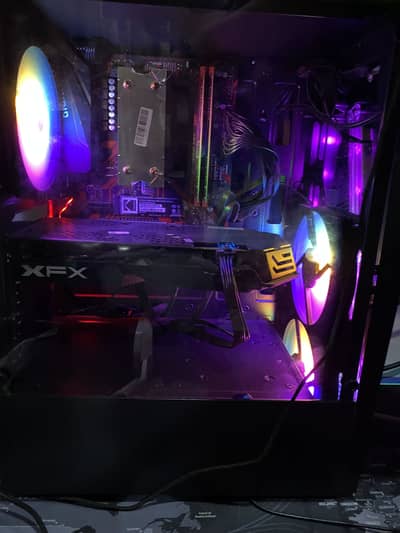 Gaming Desktop PC (Ryzen 5 2600, 16GB RAM, RX 580 8GB, 256GB NVME)