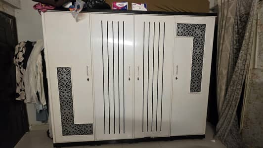 wooden fancy deco paint wardrobe