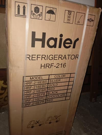 Unttouched/ Packed Haier Refrigerator