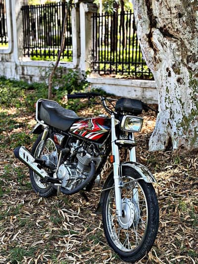 Honda cg 125 2026 islamabad number modified