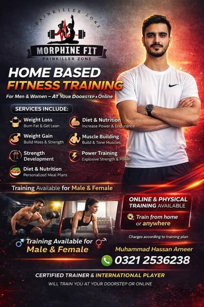 Online fitness training    contact only  0321/2536238
