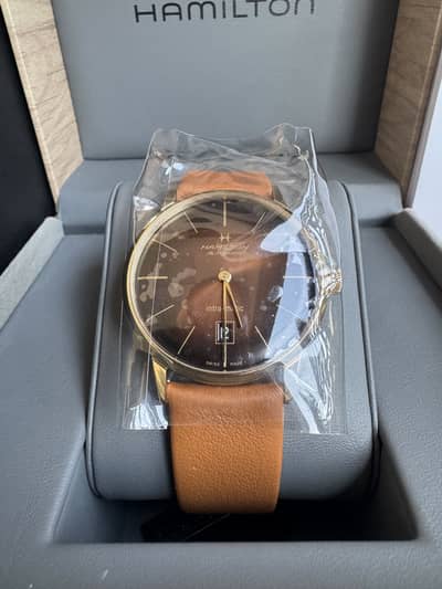 Hamilton Men’s watch H38475501 - Brand New & Authentic With Warranty