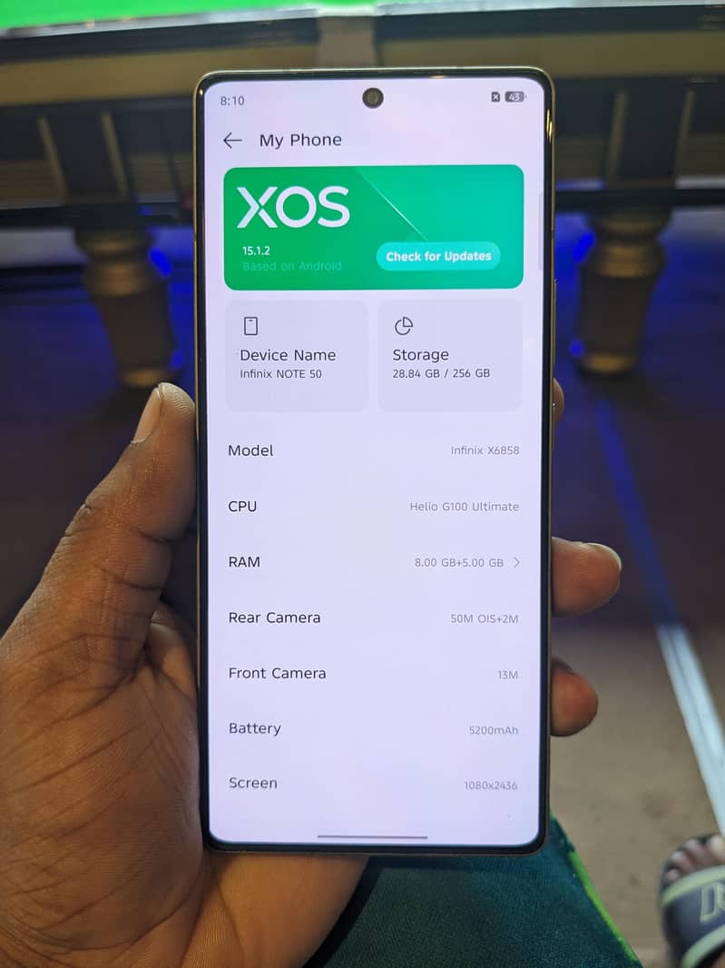 Infinix Note 50 7