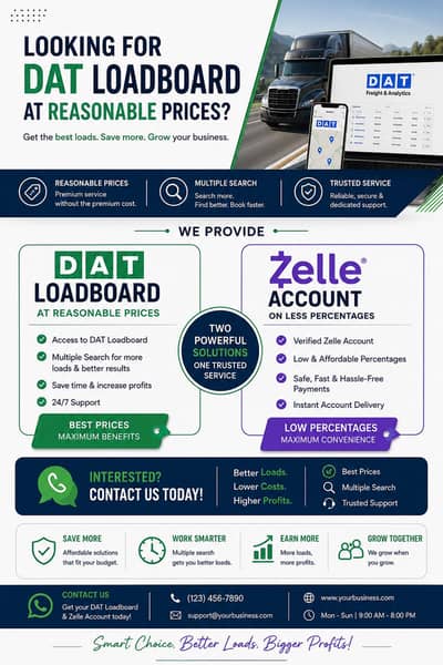 DAT and Zelle provider