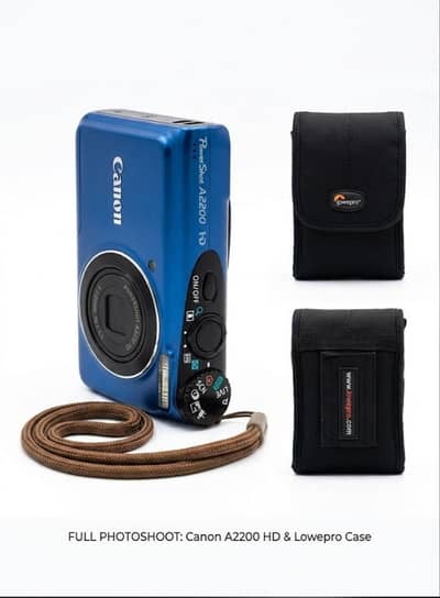 Canon Powershot a2200 Retro Digital Camera (blue) ( Negotiable)