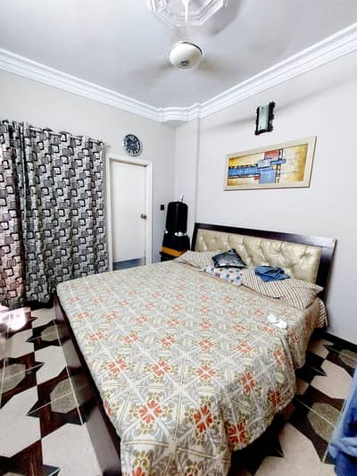 2 Bed Lounge Flat For Sale In Shangrilla Towers Gulistan E Johar Block 13