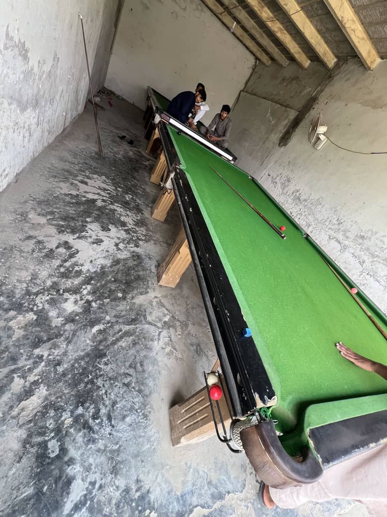 snooker table  2 table 2