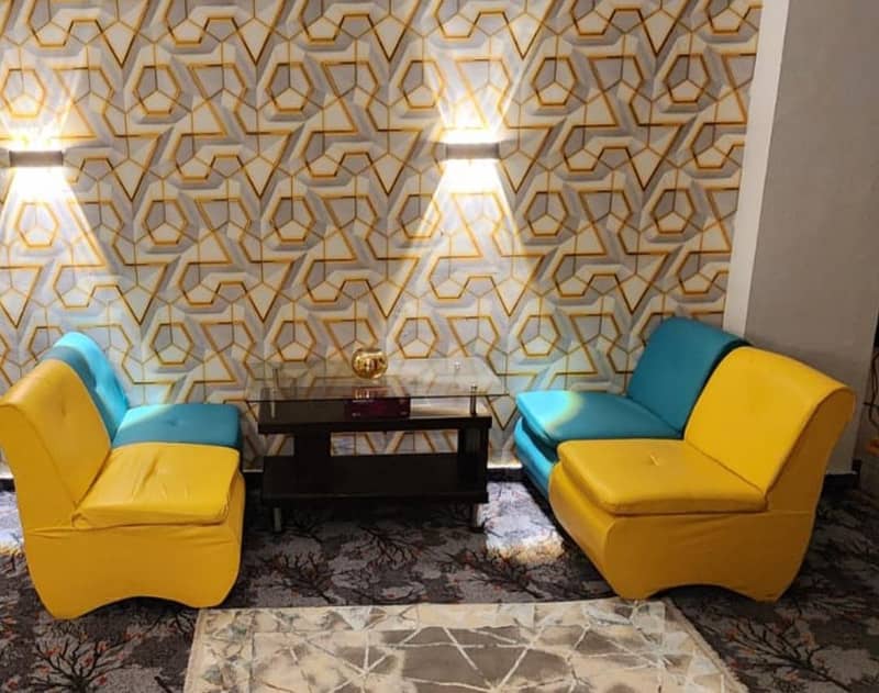 sofas with wooden table 1
