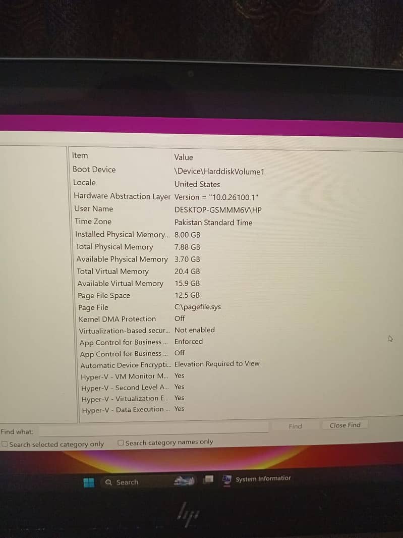 hp spectre notebook 7