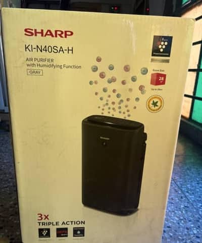 Sharp Air Purifier with Humidifier (KI-N40SA-H) – Brand New In Box