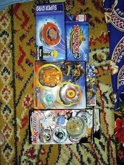 3 Beyblades for Sale.