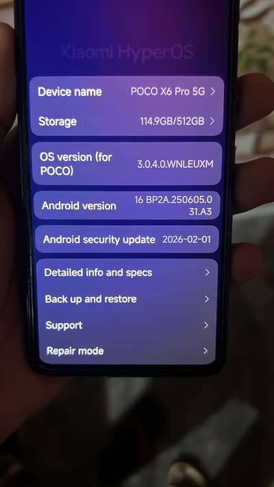 Xiaomi POCO X6 Pro