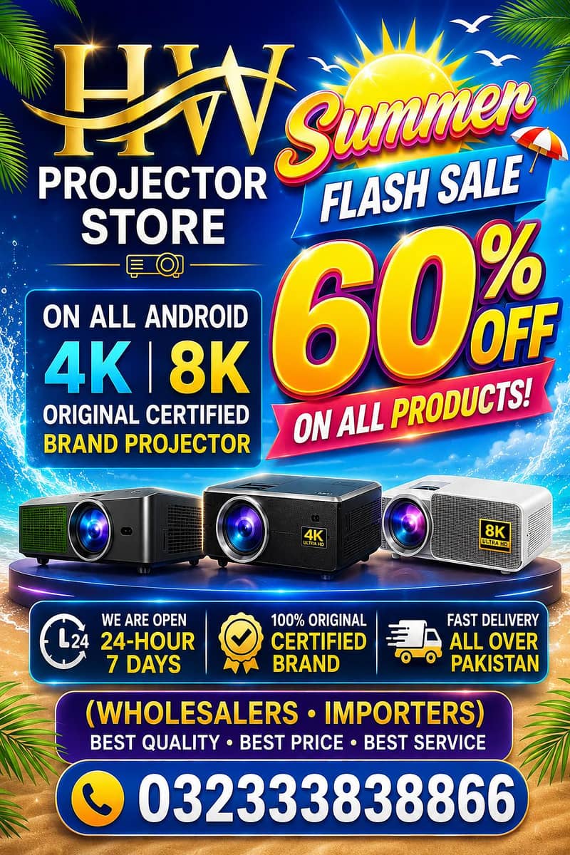 Hd 4k Android Led Projecor , Multimedia Projector . Smart Projector 2