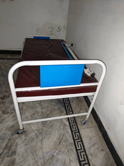 patient bed.