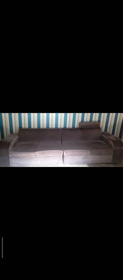 urgent sale L shaped sofa