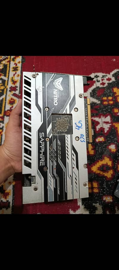 Very Good condition RX 570 4gb sapphire nitro plus Graphics Card