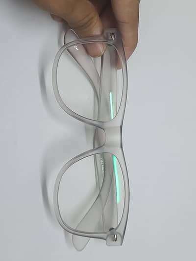 Green Shade Fashion Eyeglasses – Trendy Transparent Style