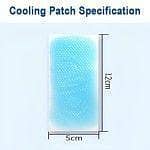 6 pcs Migraine Cooling Headache Patch For Fever and Relaxation Migraine Fever Stress Relief Instant Cooling Hydrogel Pads With Menthol For Kids and Adults Long Lasting 8 Hours Pain Relief Pack Of 6