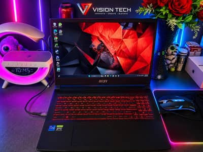 MSI Katana GF66 i7-11800H RTX 3060 complete box