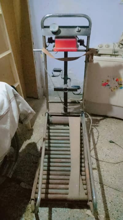treadmill and massager
