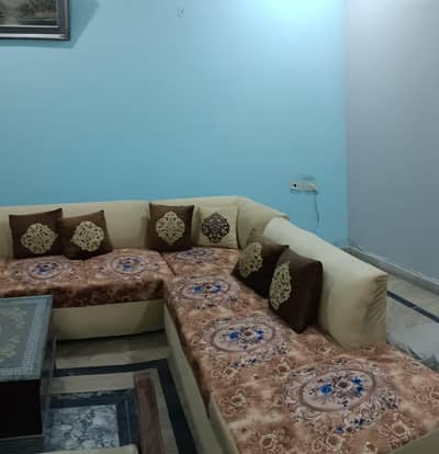 Brand New Condition L-Shaped Sofa Set 7 Seats - 6 Months Used