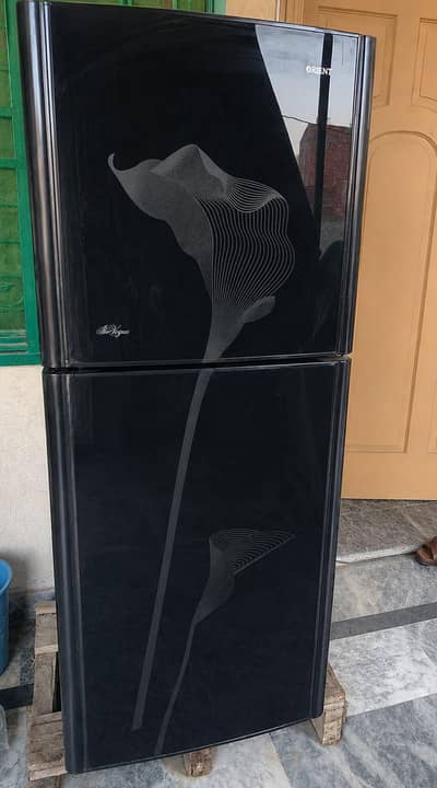 Urgent GLASS door Fridge for Sale with asscessories