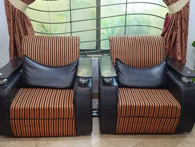 2 Sofa Sets (5 Seater Each) – Stylish & Comfortable | Good Condition