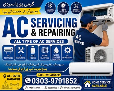 All compines Ac mantinance AC Servicing & Repairing Karachi