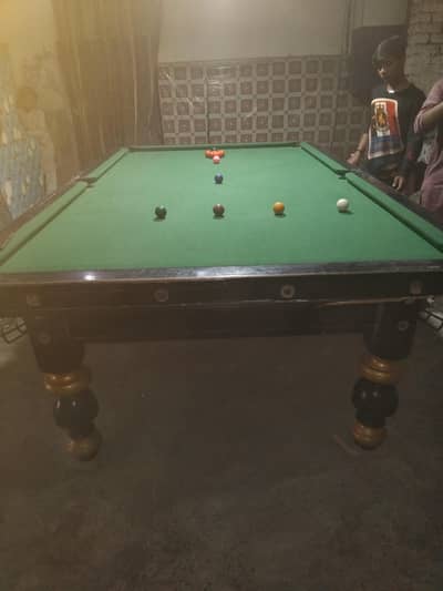 snooker table