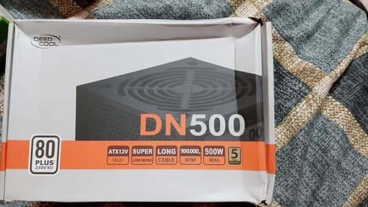 500 watts power supply unit Deep cool PSU DN500 80 plus