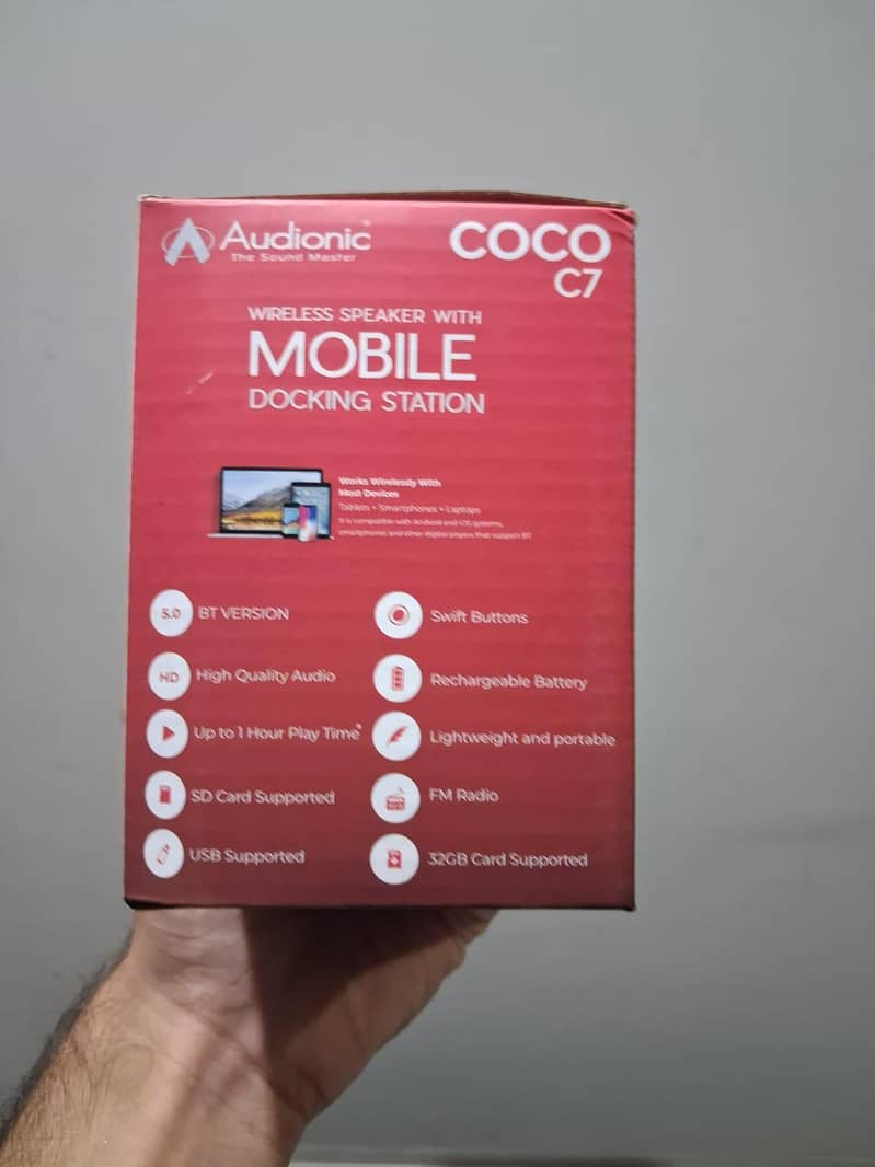 COCO C7 Bluetooth Audionic Speaker 7