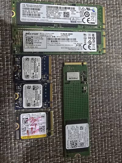 Used 512GB NVMe M. 2 Gen4x4 SSDs {Excellent Health Like New}