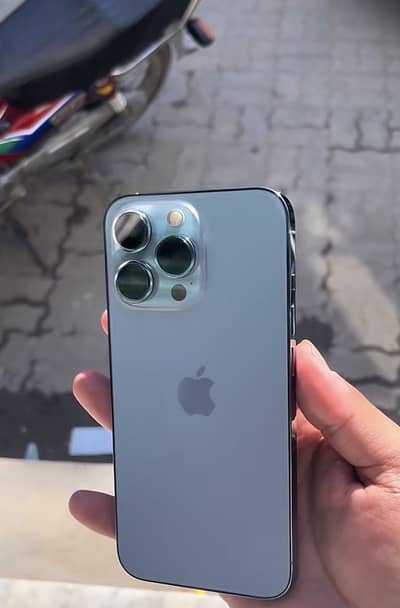 iPhone 13 Pro10/10 condition  battery health 97%  color blue   Ram 128