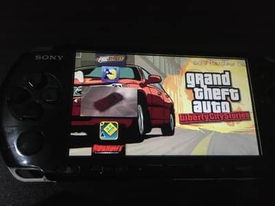 PSP 3000 with 20+ games