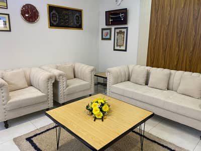 Boucle Sofa set for urgent sale