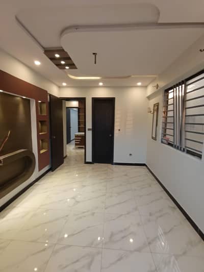Flat For Sale Al Minal Tower 2 Bed dd Block 3a Gulistan e Jauher.