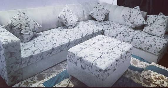 L shape 6 seater sofa