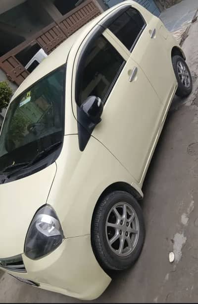 Daihatsu mira 2012 /14/ full option  Total  genuine (New Shap)