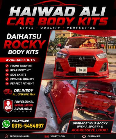 Rocky body kits available