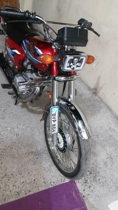 Honda Cg 125 with (804 no plate)