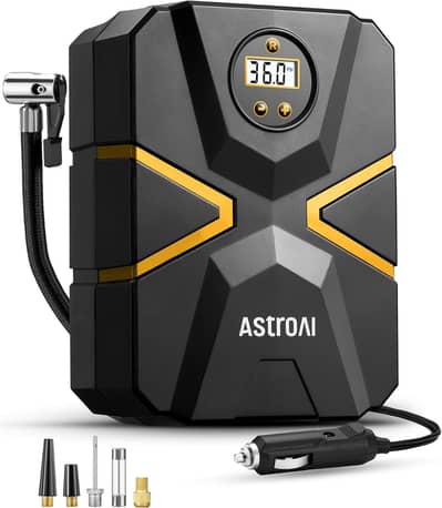Air pump tyres auto electrical