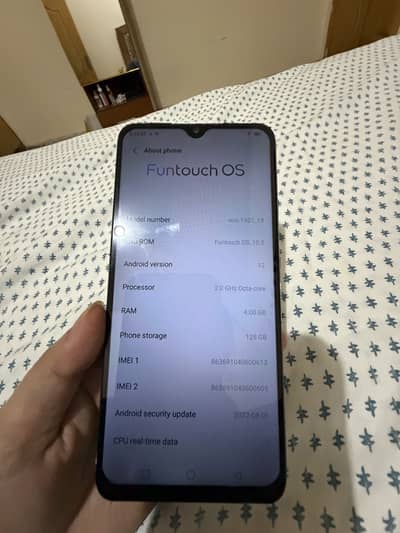 4GB,128Gb, Vivo S1 , without box and charger