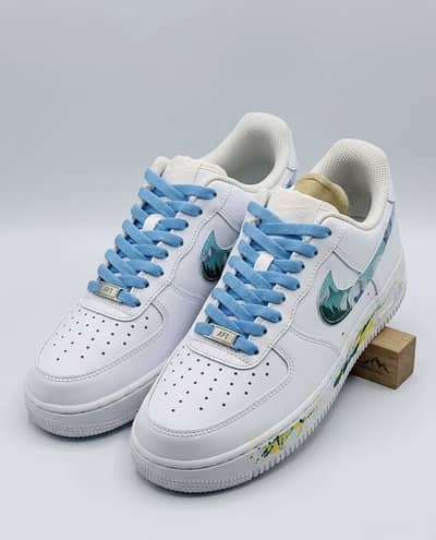 [Custom Shoes] Nike Air Force 1 Low 'Wheatfield Crows' SIZE’ 7