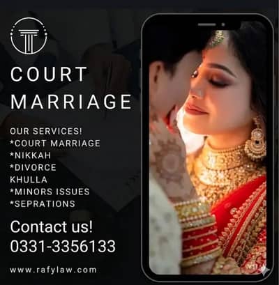 Court Marriage, Nikahکورٽ میریج /پسند کی شادی اور قانونی تحفظ کے لیےi