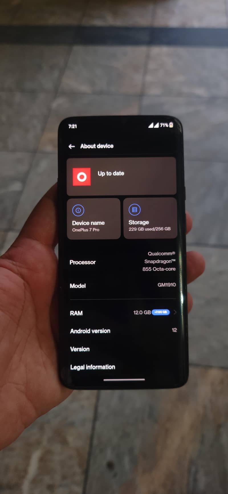 One Plus 7 Pro 10/10 Condition 3