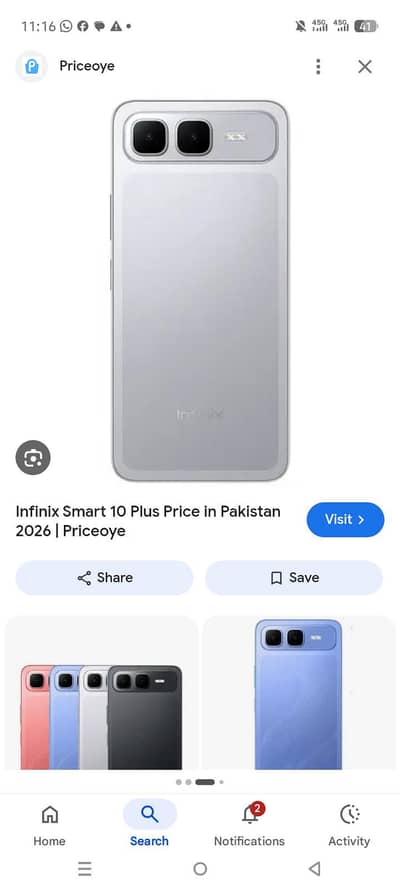 infinx Hot 10 plus 03457828294 is py rbta kren