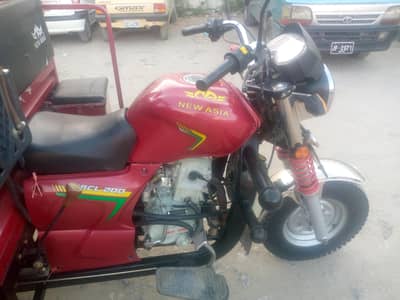 New Asia loder 200cc lush condition All Punjab number Rawalpindi root
