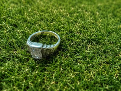 “925 Silver Diamond Ring”