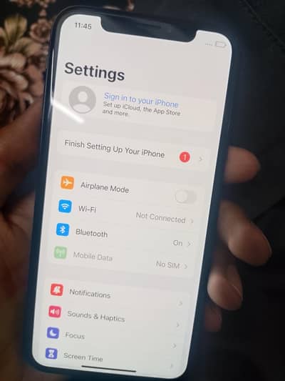 iPhone X 256gb PTA approved