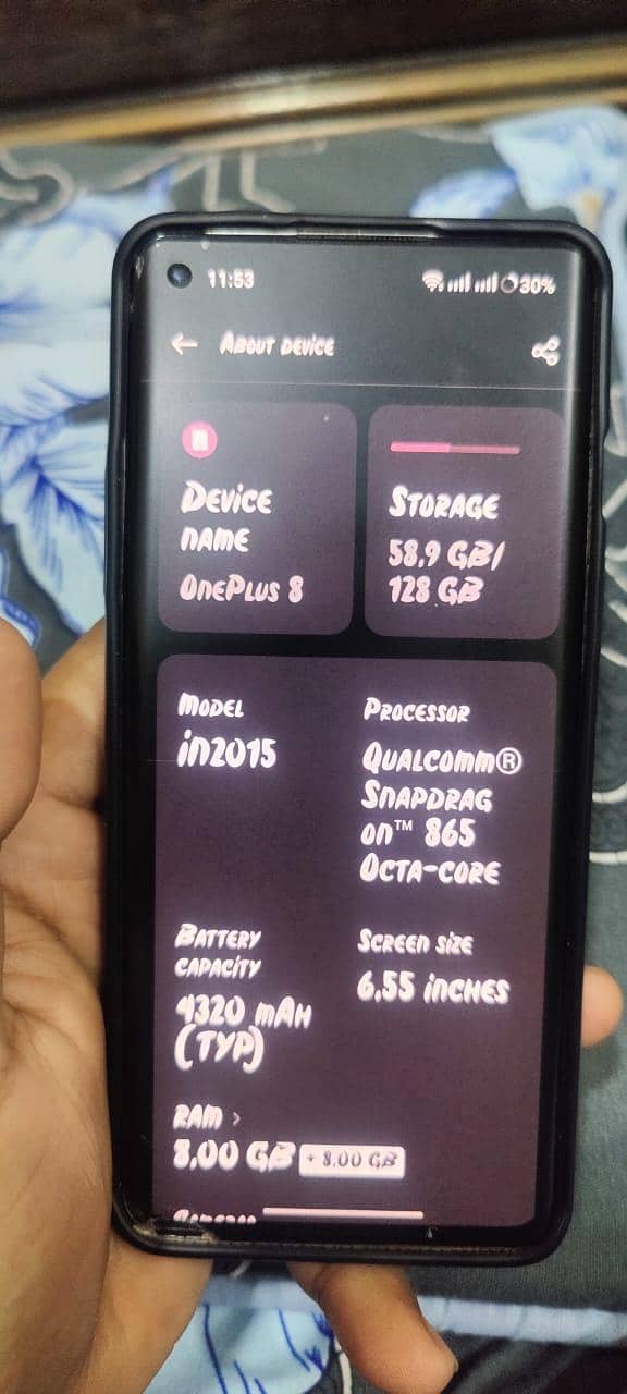 One Plus 8 4